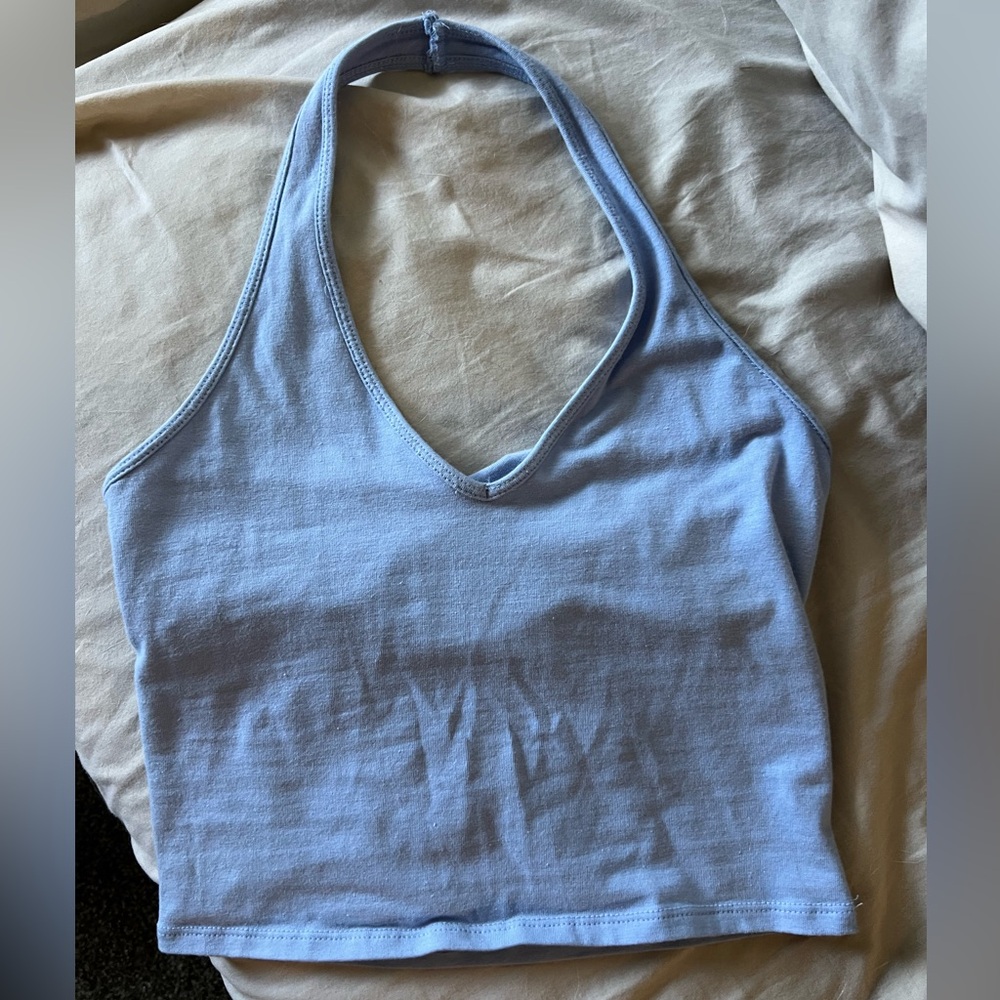 Hollister Sky Blue Halter Top